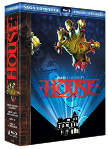 House I - II - III - IV - 4-Disc Boxset (Blu-Ray)